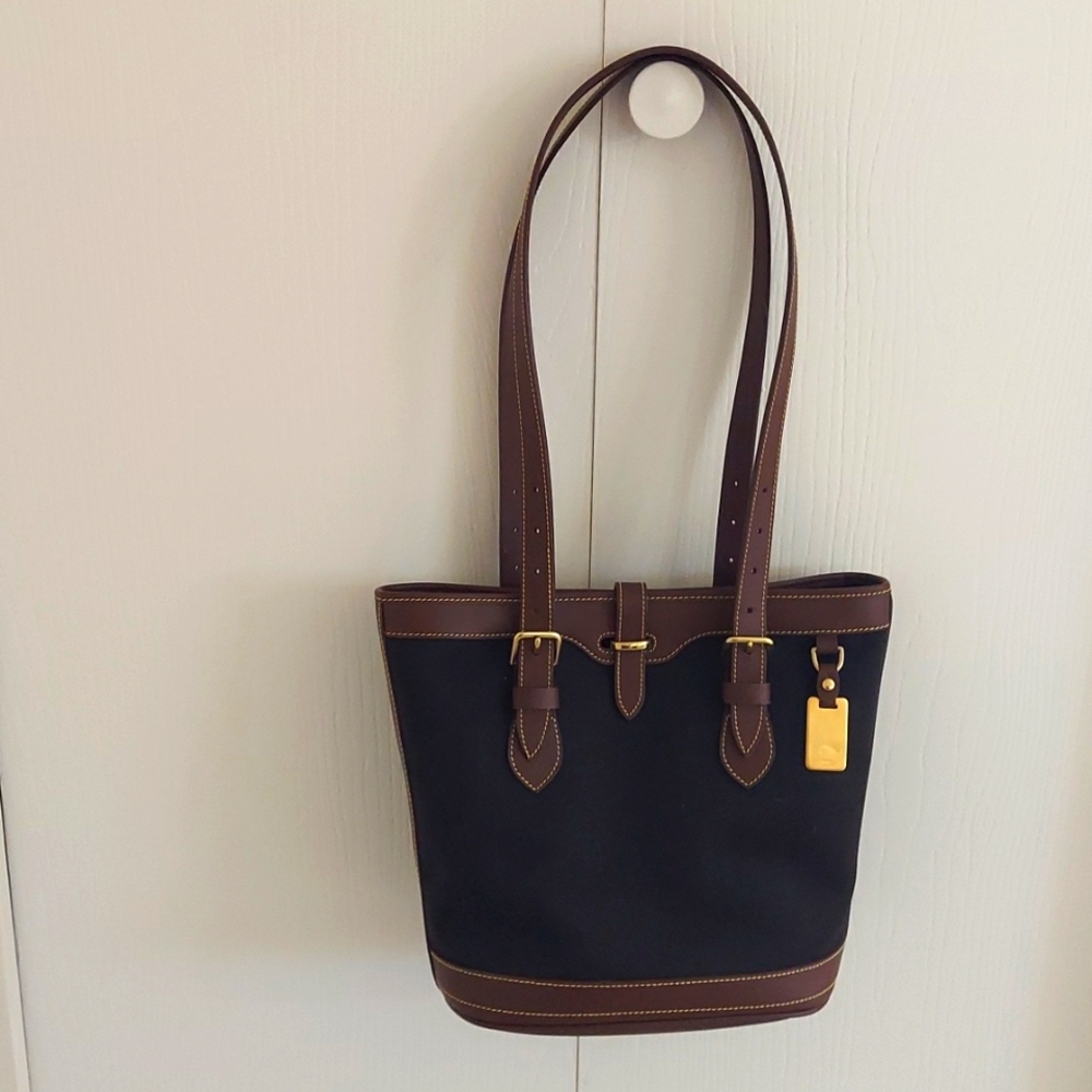 Dooney & Bourke Small Cabriolet Bucket Bag with Brass Hardware - T-Moro …